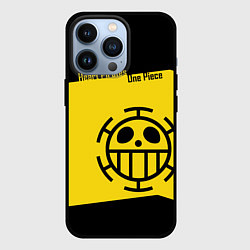 Чехол для iPhone 13 Pro Пираты Сердца One Piece, цвет: 3D-черный