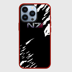 Чехол для iPhone 13 Pro MASS EFFECT ПОСЛЕДНИЙ БОЙ, цвет: 3D-красный
