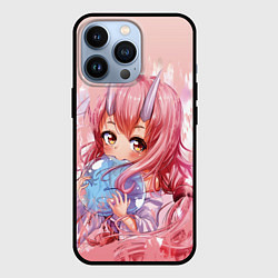 Чехол для iPhone 13 Pro Мое перерождение в слизь, цвет: 3D-черный
