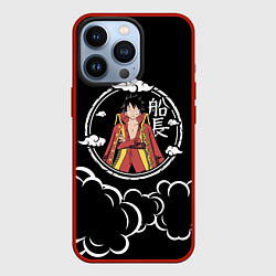 Чехол для iPhone 13 Pro Манки Д Луффи One Piece, цвет: 3D-красный