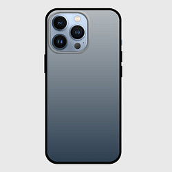 Чехол для iPhone 13 Pro GRADIENT 50 SHADES OF GREY, цвет: 3D-черный