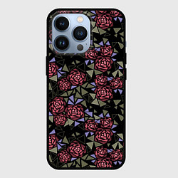 Чехол iPhone 13 Pro Цветочная мозаика