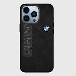 Чехол iPhone 13 Pro BMW LOGO AND INSCRIPTION