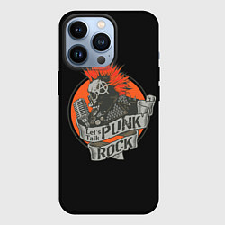 Чехол для iPhone 13 Pro Punk Rock, цвет: 3D-черный