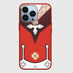 Чехол iPhone 13 Pro КОСТЮМ КЛИ ГЕНШИН ИМПАКТ