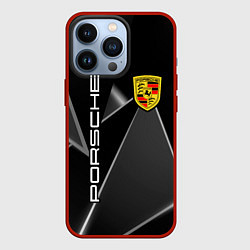Чехол для iPhone 13 Pro Порше Porsche, цвет: 3D-красный