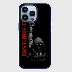 Чехол для iPhone 13 Pro DISTURBED, цвет: 3D-тёмно-синий