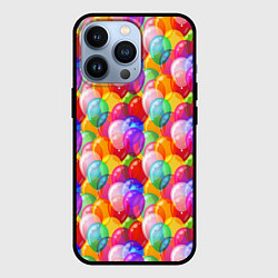 Чехол для iPhone 13 Pro Воздушные Шары, цвет: 3D-черный