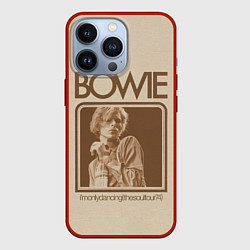Чехол для iPhone 13 Pro Im Only Dancing - David Bowie, цвет: 3D-красный