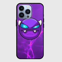 Чехол для iPhone 13 Pro Geometry Dash, цвет: 3D-черный