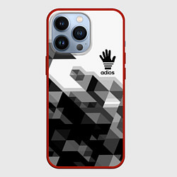 Чехол для iPhone 13 Pro ADIOS АДИОС, цвет: 3D-красный