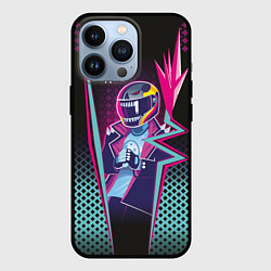 Чехол для iPhone 13 Pro Неоновый гонщик скин CS:GO, цвет: 3D-черный