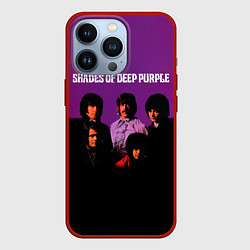 Чехол для iPhone 13 Pro Shades of Deep Purple, цвет: 3D-красный