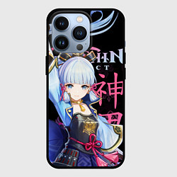 Чехол для iPhone 13 Pro Аяка Genshin Impact, цвет: 3D-черный