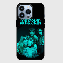 Чехол для iPhone 13 Pro Maneskin Fisheye Faces, цвет: 3D-черный