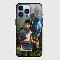 Чехол для iPhone 13 Pro Кена и Мост Духов, цвет: 3D-черный