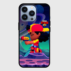 Чехол для iPhone 13 Pro Мэг Brawl Stars на Марсе, цвет: 3D-черный