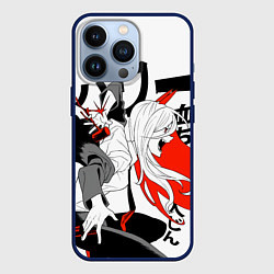 Чехол для iPhone 13 Pro Power - Человек-бензопила, цвет: 3D-тёмно-синий