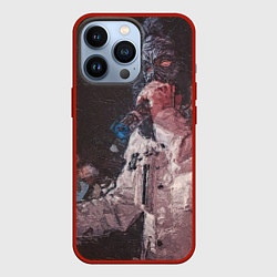 Чехол для iPhone 13 Pro Paul de Technoir, цвет: 3D-красный