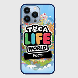 Чехол для iPhone 13 Pro Toca Life World, цвет: 3D-тёмно-синий