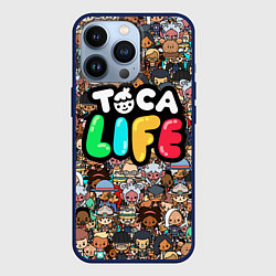 Чехол для iPhone 13 Pro Toca Life, цвет: 3D-тёмно-синий