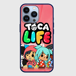 Чехол для iPhone 13 Pro Toca Life, цвет: 3D-тёмно-синий