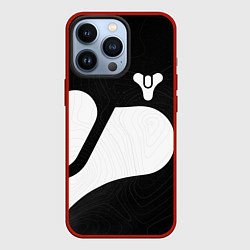 Чехол для iPhone 13 Pro DESTINY 2 LOGO WHITE, цвет: 3D-красный