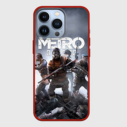 Чехол iPhone 13 Pro МЕТРО ИСХОД АРТЁМ ,ЯДЕРНАЯ ЗИМА METRO EXODUS