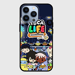 Чехол для iPhone 13 Pro Toca Life: Персонажи, цвет: 3D-черный