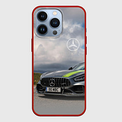 Чехол для iPhone 13 Pro Mercedes V8 Biturbo Racing Team AMG, цвет: 3D-красный