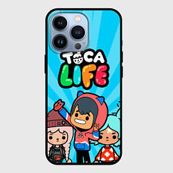 Чехол для iPhone 13 Pro Toca Life: Friends, цвет: 3D-черный