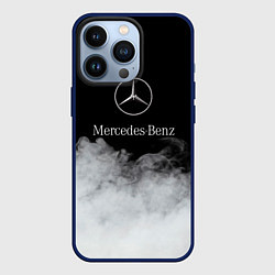 Чехол для iPhone 13 Pro Mercedes-Benz Облака, цвет: 3D-тёмно-синий
