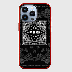 Чехол для iPhone 13 Pro Big Baby Tape x Kizaru: BANDANA, цвет: 3D-красный