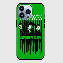 Чехол для iPhone 13 Pro Green day is here, цвет: 3D-черный