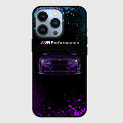 Чехол для iPhone 13 Pro BMW M4 PERFORMANCE, цвет: 3D-черный