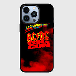 Чехол для iPhone 13 Pro ACDC - BIG GUN, цвет: 3D-черный