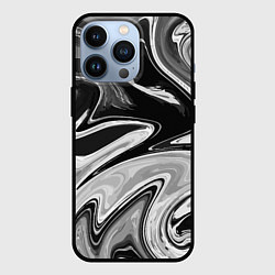 Чехол для iPhone 13 Pro Abstraction vanguard, цвет: 3D-черный