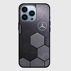 Чехол для iPhone 13 Pro Mercedes-Benz vanguard pattern, цвет: 3D-черный