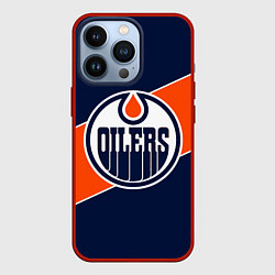 Чехол для iPhone 13 Pro Эдмонтон Ойлерз Edmonton Oilers NHL, цвет: 3D-красный