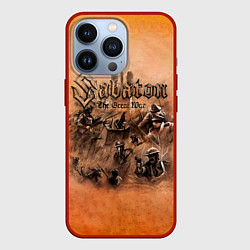 Чехол для iPhone 13 Pro The Great War - Sabaton, цвет: 3D-красный