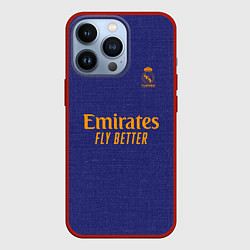 Чехол iPhone 13 Pro Real Madrid Benzema 9 Viola Theme