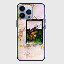 Чехол для iPhone 13 Pro Led Zeppelin IV - четвёртый студийный альбом, цвет: 3D-тёмно-синий