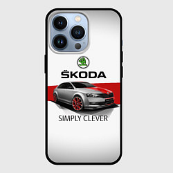 Чехол для iPhone 13 Pro Skoda Rapid Sport, цвет: 3D-черный