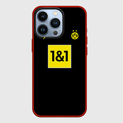 Чехол для iPhone 13 Pro Haaland 9 - Borussia Dortmund, цвет: 3D-красный