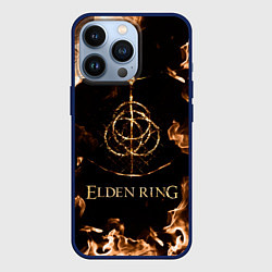 Чехол для iPhone 13 Pro Elden Ring Logo, цвет: 3D-тёмно-синий