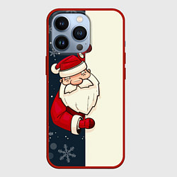 Чехол для iPhone 13 Pro Привет Дед Мороз, цвет: 3D-красный