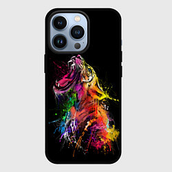 Чехол для iPhone 13 Pro Тигр 2022 Tigr, цвет: 3D-черный