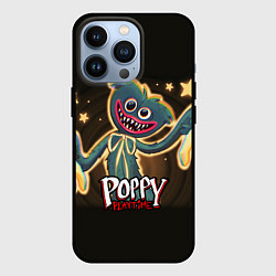 Чехол для iPhone 13 Pro POPPY PLAYTIME ГЛИТЧ ПОППИ ПЛЕЙТАЙМ, цвет: 3D-черный