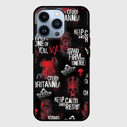 Чехол для iPhone 13 Pro WATCH DOGS LEGION REVOLUTION PATTERN, цвет: 3D-черный