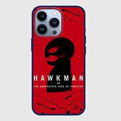 Чехол для iPhone 13 Pro HAWKMAN BERSERK, цвет: 3D-тёмно-синий